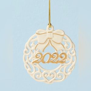 Lenox 2022 Pierced Wreath